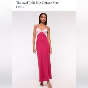 A&F Cutout Maxi Dress